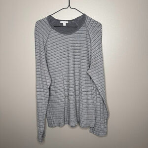 James Perse Men's Long Sleeve Cotton Shirt Size Large